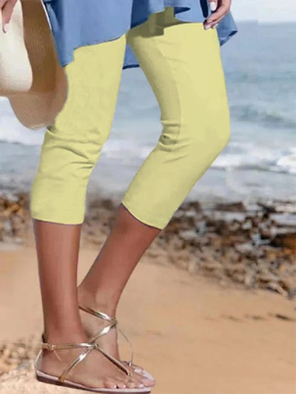 🔥Buy 3 Get 10% Off🔥women's plain casual leggings