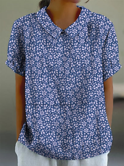 🔥Best Match🔥Women's Retro Floral Casual Shirt